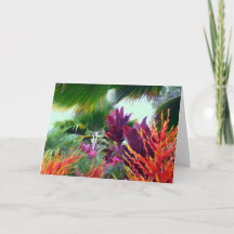 Hawaiisches tropisches Weihnachtsthema