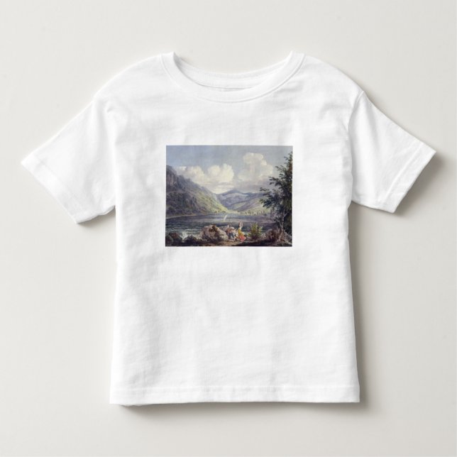 Haweswater, Westmoreland, c.1795 (w/c über graphit Kleinkind T-shirt (Vorderseite)