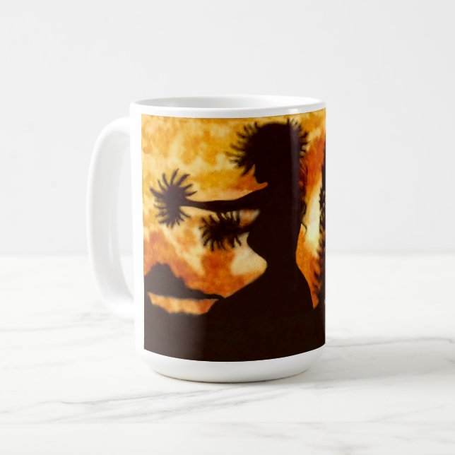 Hawiian Hula Dancer Kaffeetasse (Vorderseite Links)