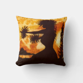 Hawiian Hula Dancer Kissen