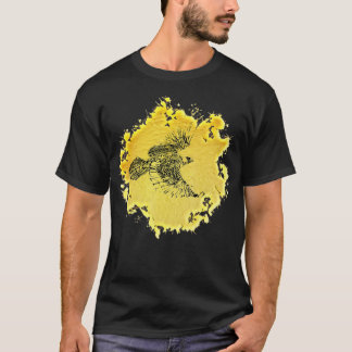 Hawk Bird of Prey Motif Beak Claws colorful Birds T-Shirt