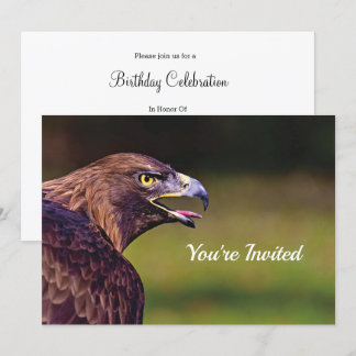 Hawk Birthday Einladung