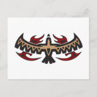 Hawk Eagle Tribal Tattoo
