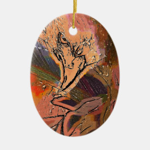 HAWK KERAMIKORNAMENT