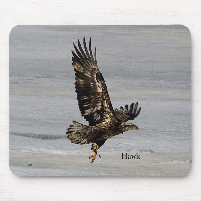 Hawk-Maus-Pad Mousepad (Vorne)