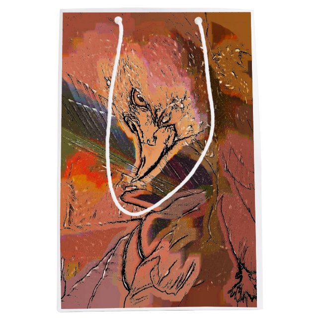 HAWK MITTLERE GESCHENKTÜTE (Vorderseite)