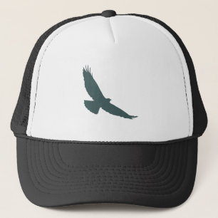 Hawk Raptor Predator Bird-Silhouette Truckerkappe