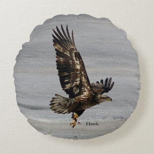 Hawk Rundkissen Rundes Kissen