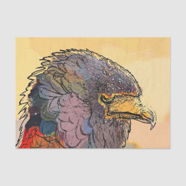 HAWK SEIDENPAPIER (Vorderseite)