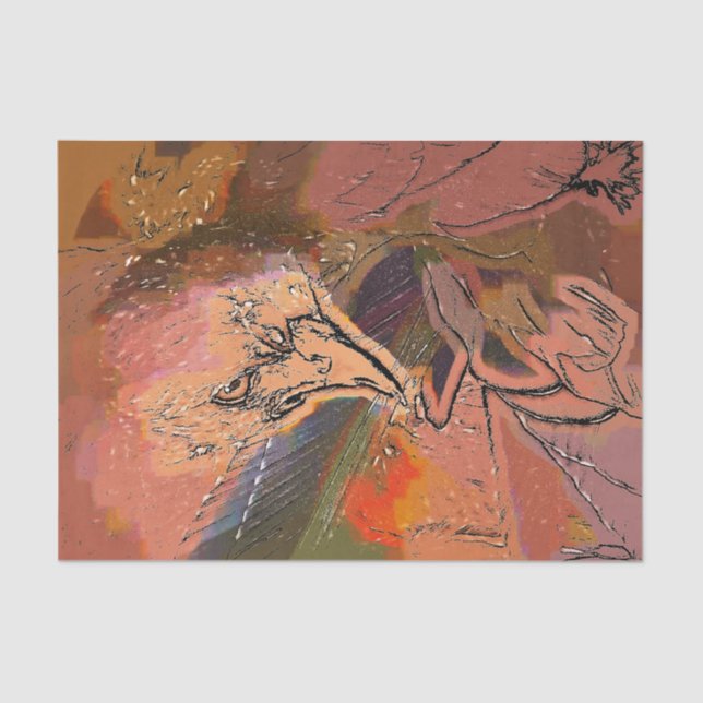 HAWK SEIDENPAPIER (Vorderseite)