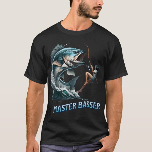 HAWK TUAH ANGELN T-Shirt (Vorderseite)