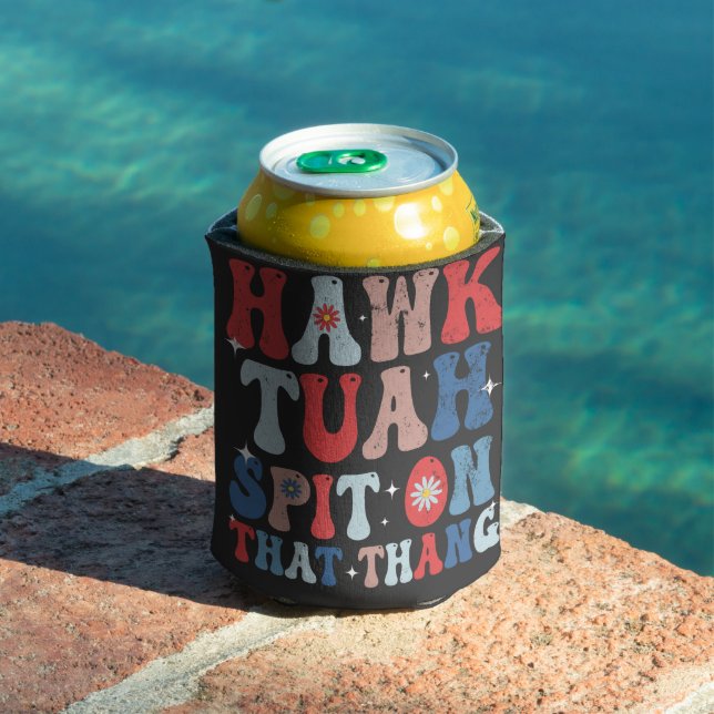 Hawk Tuah Spit auf diesem großartigen amerikanisch Dosenkühler (In Situ Pool)