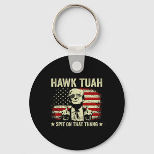 Hawk-Tush-Spit auf diese Parodie für die Tierseuch Schlüsselanhänger