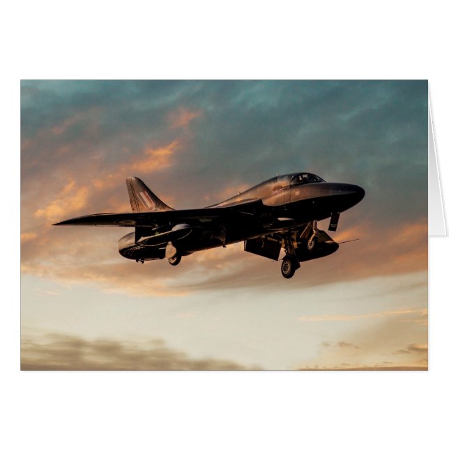 Hawker Hunter (Vorderseite (Horizontal))