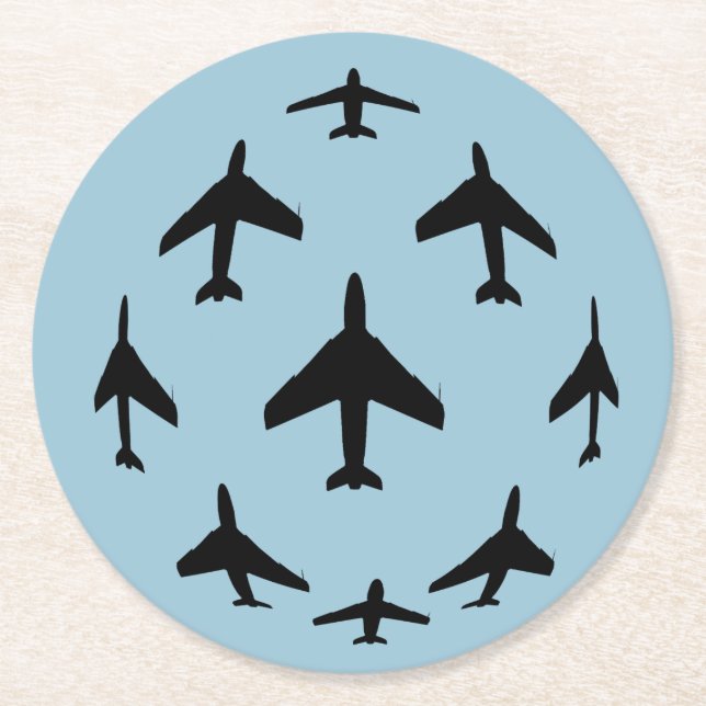 Hawker Hunter Formation Untersetzer (Vorderseite)