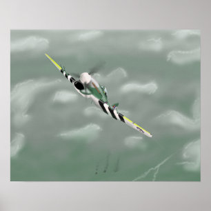 Hawker Taifun 1944 Poster