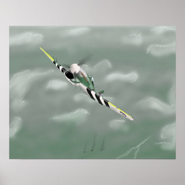 Hawker Taifun 1944 Poster (Vorne)