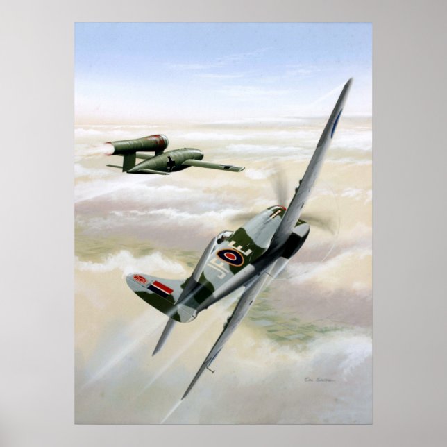 HAWKER TEMPEST POSTER (Vorne)