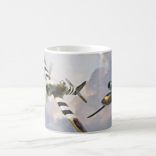”Hawker Tempest vs. V1"mug Tasse (Mittel)