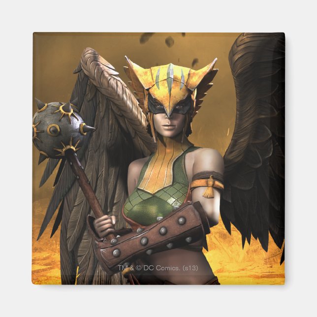 Hawkgirl Magnet (Vorne)