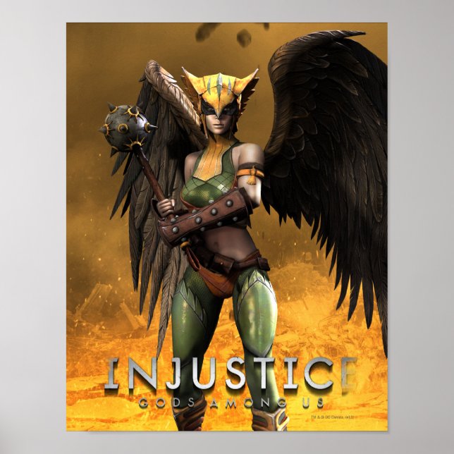 Hawkgirl Poster (Vorne)