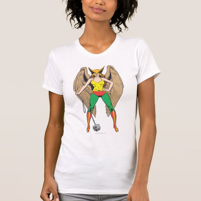 Hawkmädchen T-Shirt (Vorderseite)