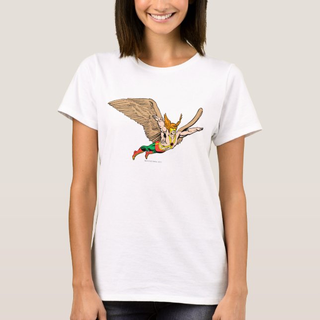 Hawkman Flies T-Shirt (Vorderseite)