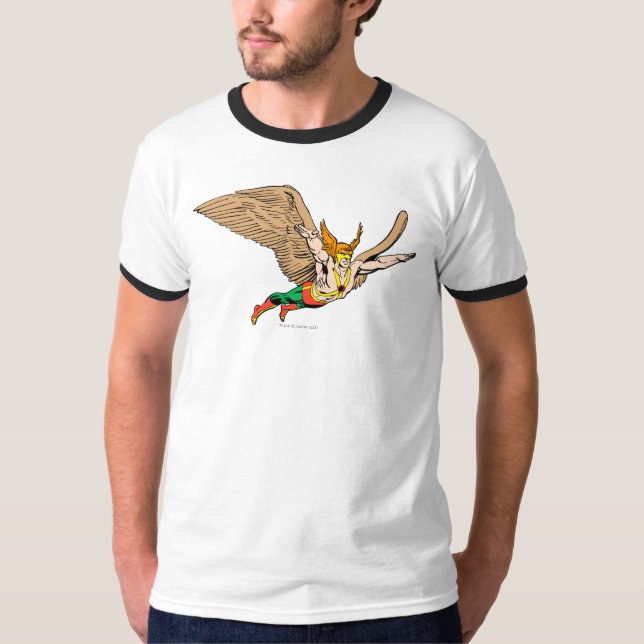 Hawkman Flies T-Shirt (Vorderseite)