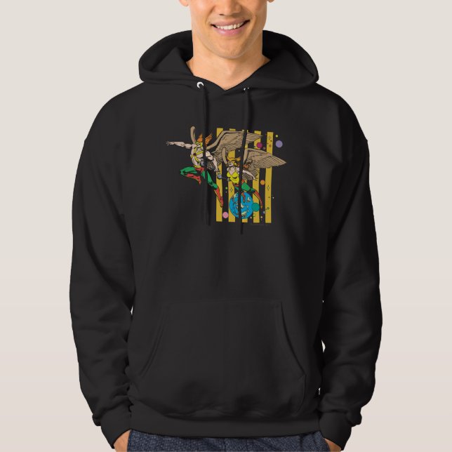 Hawkman & Hawkwoman Hoodie (Vorderseite)