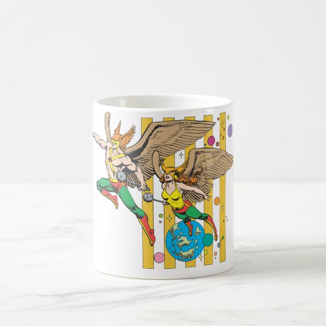 Hawkman & Hawkwoman Kaffeetasse (Mittel)