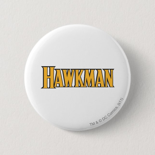 Hawkman-Logo Button (Vorderseite)