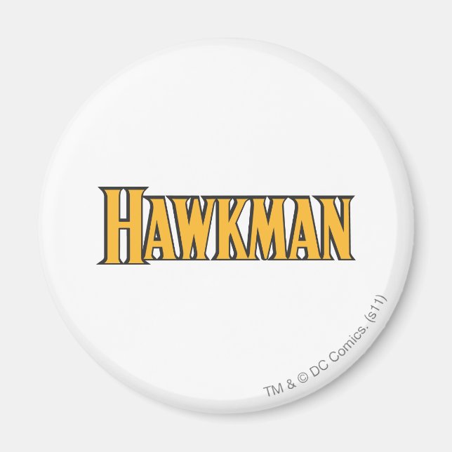 Hawkman-Logo Magnet (Vorne)