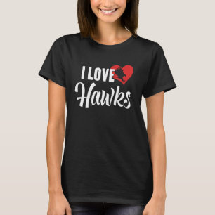 Hawks Geschenk für Vogelliebhaber T-Shirt