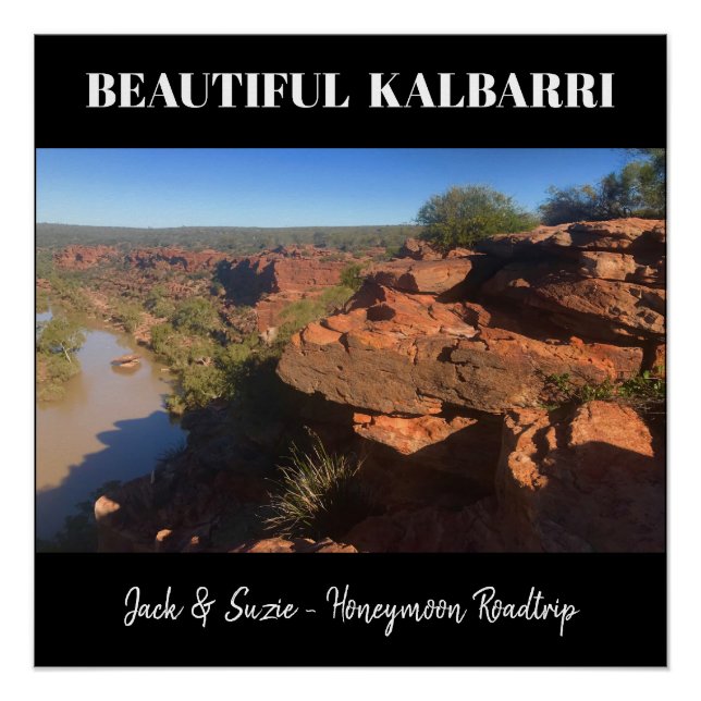 Hawks Head, Kalbarri Poster (Vorderseite)