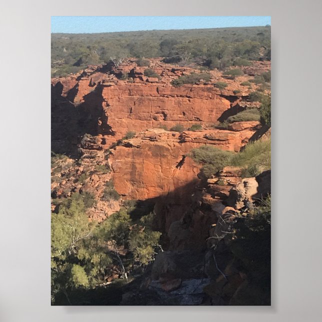 Hawks Head, Kalbarri, Western Australien Poster (Vorne)