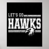 Hawks-High-School-Sportfan-Team-Geist-Vintage