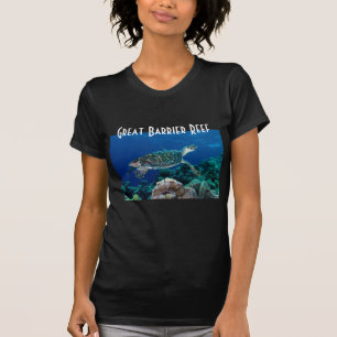 Hawksbill Meeresschildkröte-Great Barrier Reef T-Shirt