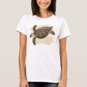 Hawksbill Seeschildkröte-T - Shirt