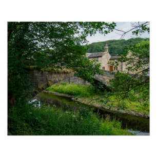 Hawksclough-Brücke, Mytholmroyd Poster
