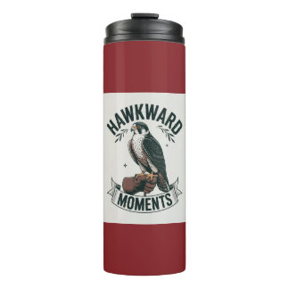 Hawkward-Momente - Lustige Falken- und Vogel-Liebh Thermosbecher