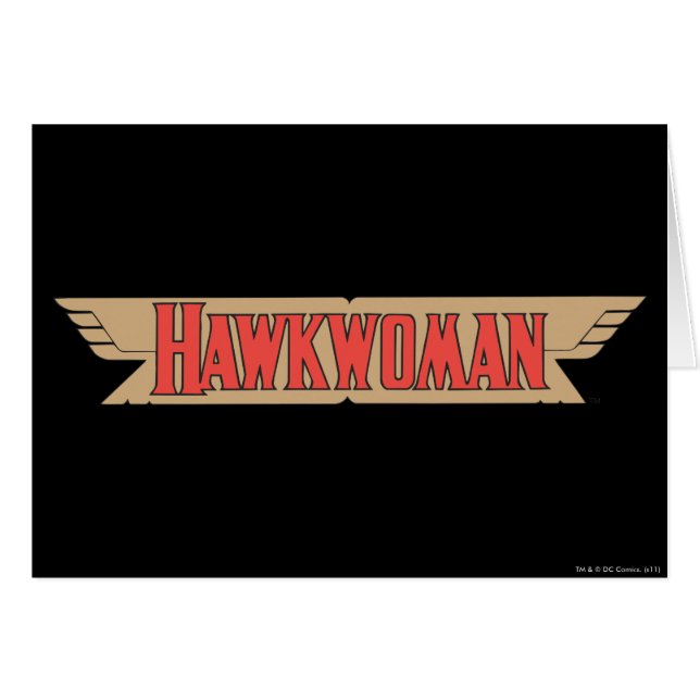 Hawkwoman-Logo (Vorderseite (Horizontal))