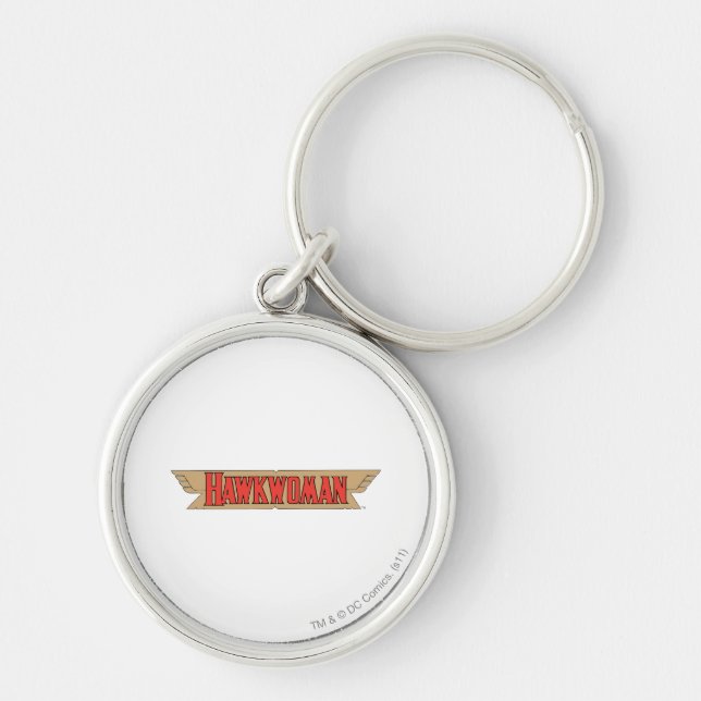 Hawkwoman-Logo Schlüsselanhänger (Vorne)