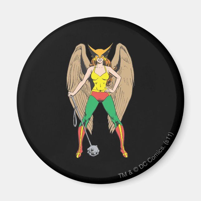 Hawkwoman Magnet (Vorne)