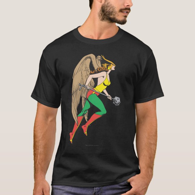 Hawkwoman Profil T-Shirt (Vorderseite)
