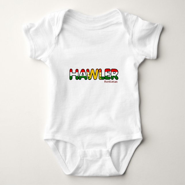Hawler Kurdistan Baby Strampler (Vorderseite)