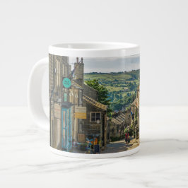 Haworth Yorkshire Dales Landschaftlich Picturesque Jumbo-Tasse