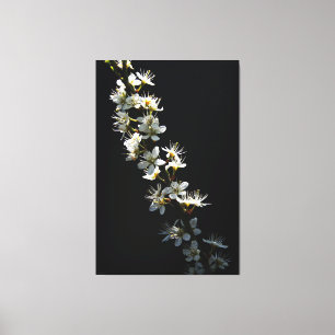 Hawthorn-Blume 40x60 (100x150cm) Waccnm Leinwanddruck