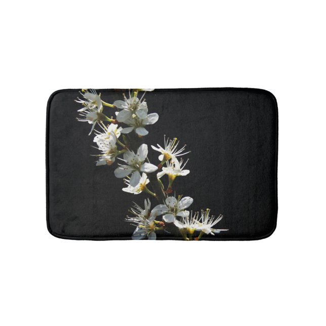 Hawthorn Blume bmcn Badematte (Vorderseite)