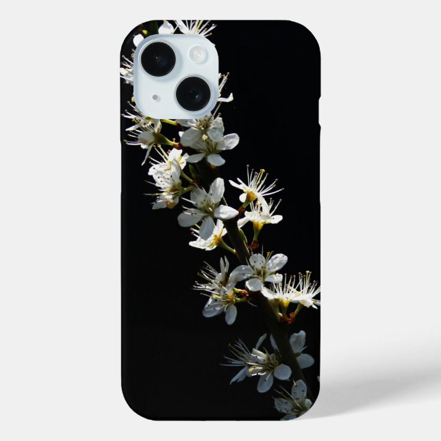 Hawthorn-Blume iphcnm Case-Mate iPhone Hülle (Rückseite)