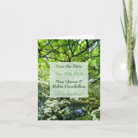Hawthorn & Oak Handfasting Save the Date Notecard